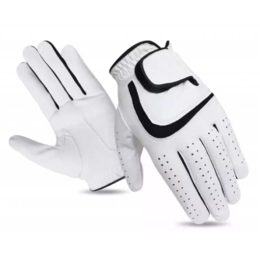 PAKNADA Leather Golf Gloves, 1Pc Sheep Breathable, Comfortable Enhanced Feel